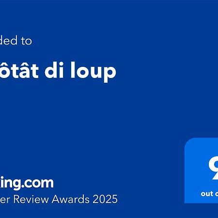 L'Hotat Di Loup Bed & Breakfast Courtedoux Dış mekan fotoğraf