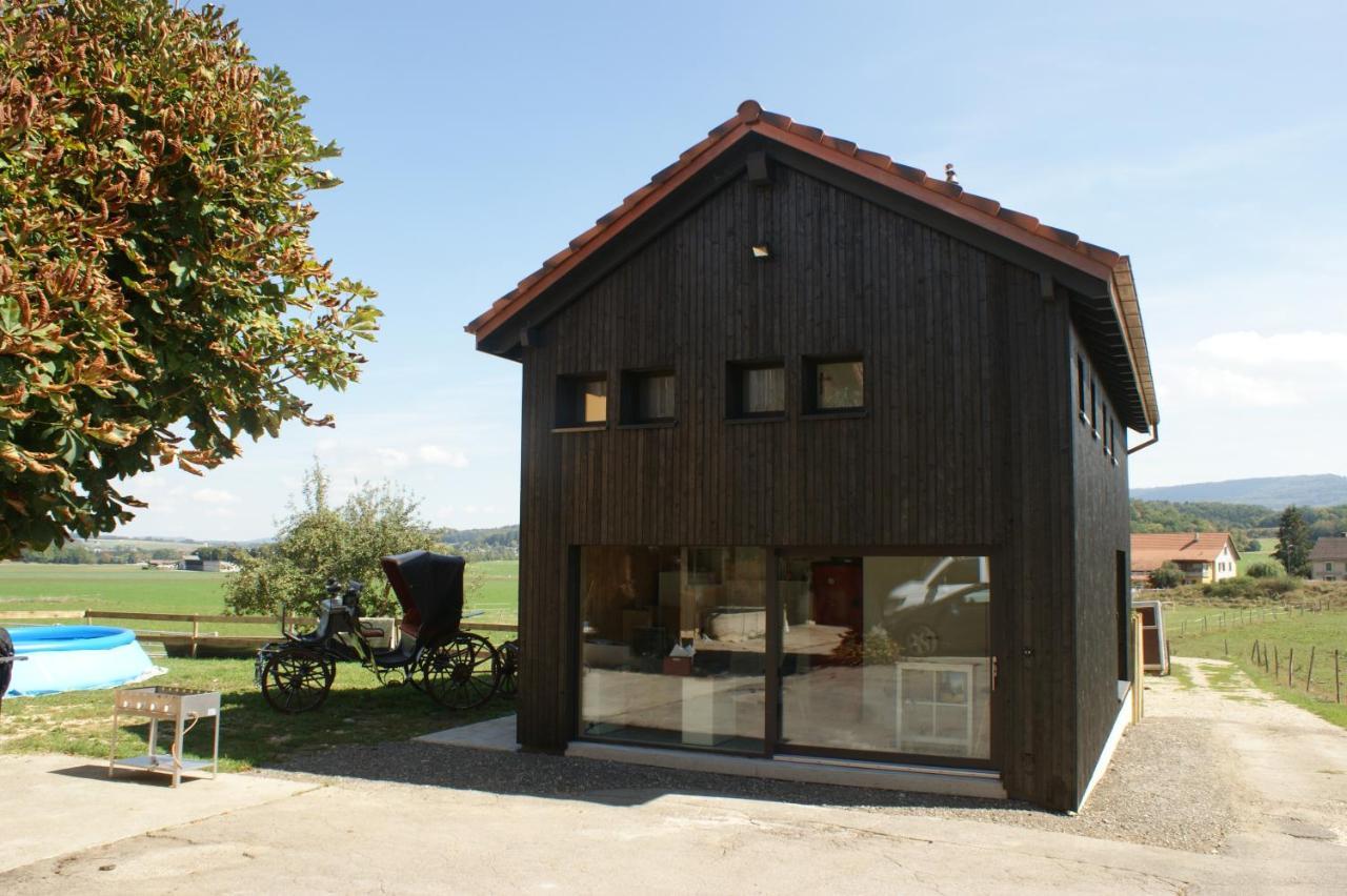 L'Hotat Di Loup Bed & Breakfast Courtedoux Dış mekan fotoğraf