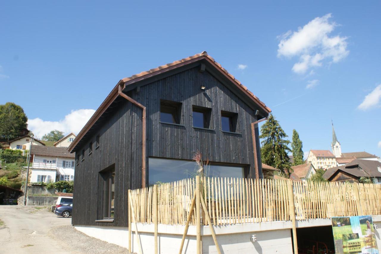 L'Hotat Di Loup Bed & Breakfast Courtedoux Dış mekan fotoğraf
