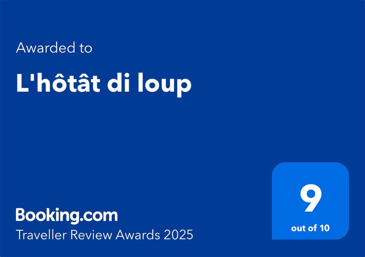 L'Hotat Di Loup Bed & Breakfast Courtedoux Dış mekan fotoğraf
